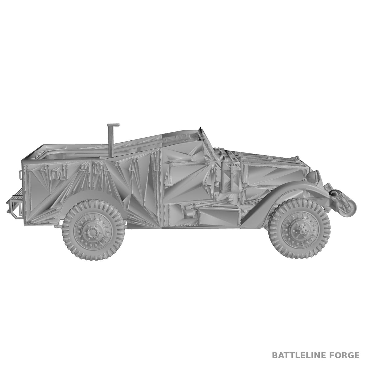 M3A1 Scout Car Soviet Lend-Lease - WWII Red Army - 3D Printed Wargaming Miniature
