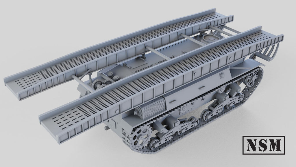Soko Sagyo Ki Engineering Tank - WWII Japanese Army - 3D Printed Wargaming Miniature