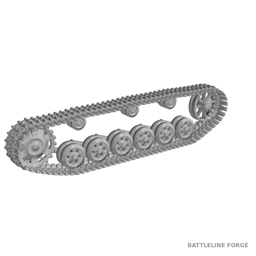 Winterketten Winter Tracks for Panzer III and StuG III - WWII German - 3D Printed Upgrade