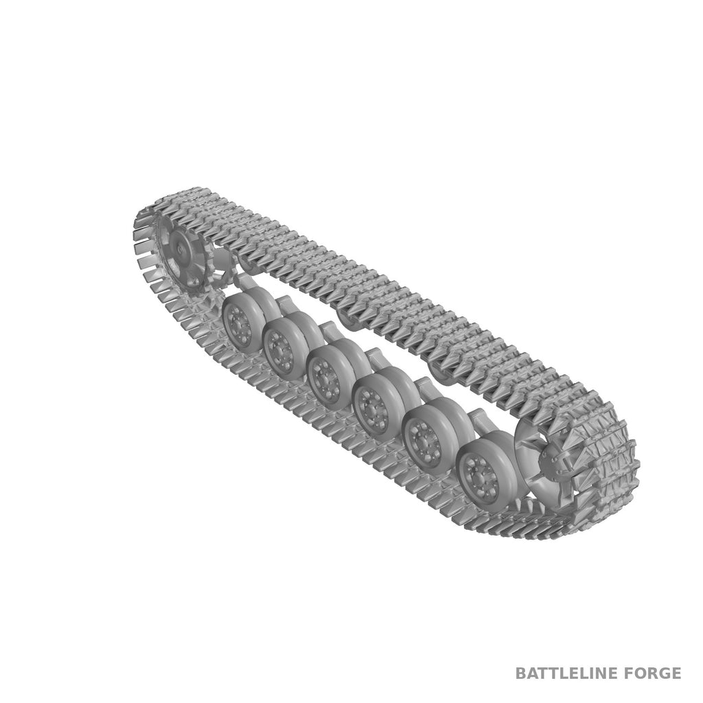 Winterketten Winter Tracks for Panzer III and StuG III - WWII German - 3D Printed Upgrade