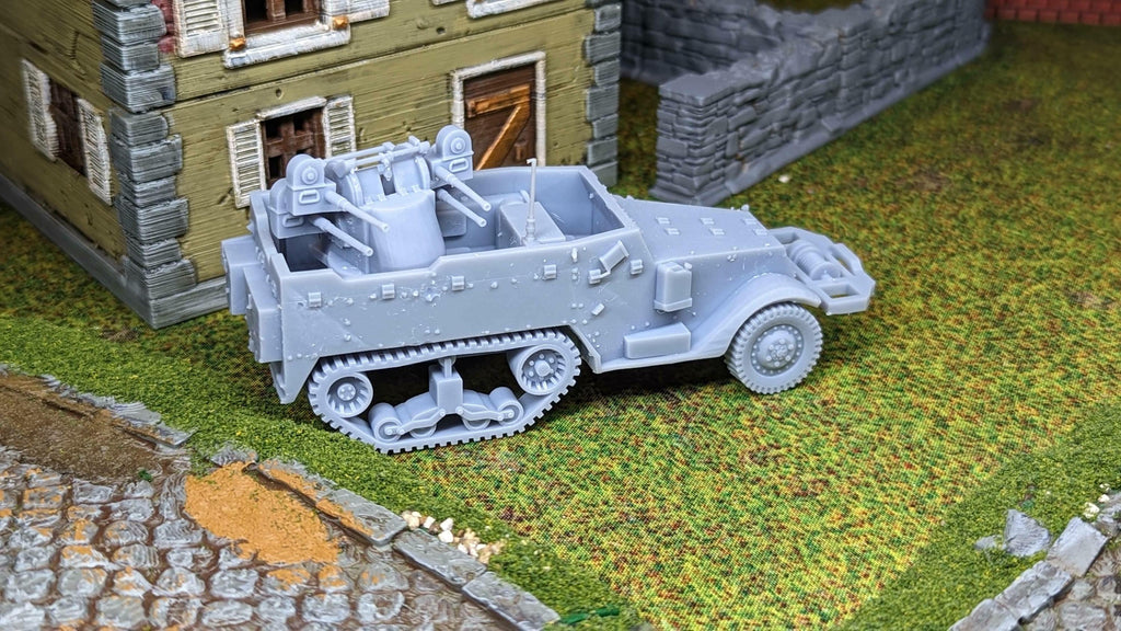 M16 MGMC Halftrack - WW2/WWII -- Bolt Action 28mm / 1:56 and Other Scales
