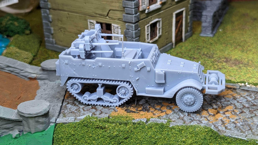 M16 MGMC Halftrack - WW2/WWII -- Bolt Action 28mm / 1:56 and Other Scales