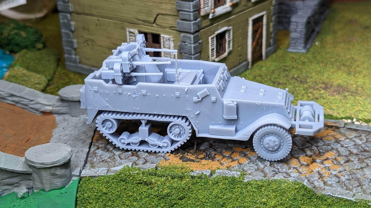M16 MGMC Halftrack - WW2/WWII -- Bolt Action 28mm / 1:56 and Other Scales