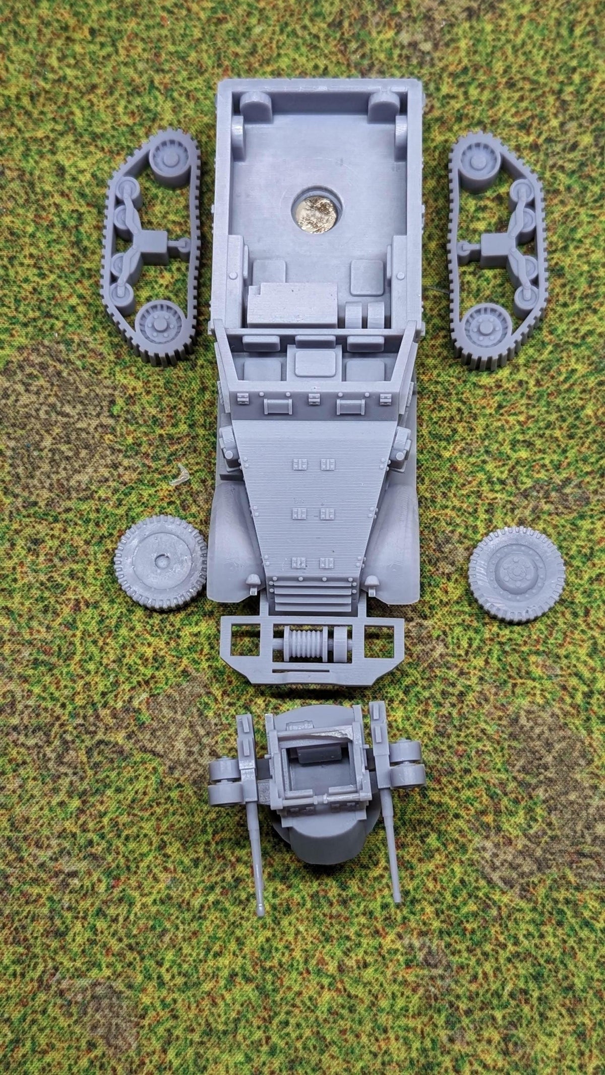 M17 MGMC Halftrack - WW2/WWII -- Bolt Action 28mm / 1:56 and Other Scales