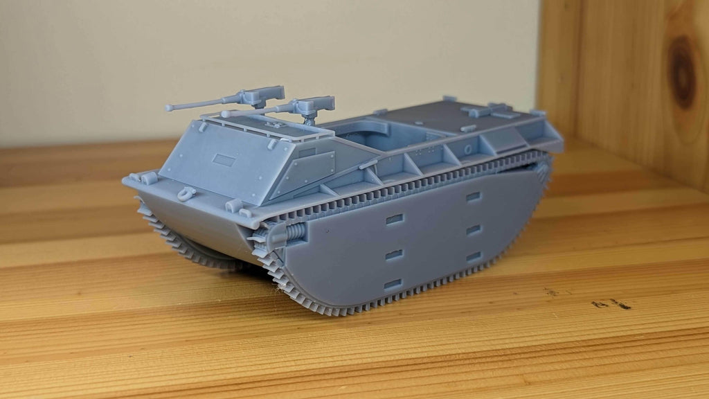 LVT 1 Amphibious Alligator Tank - WW2/WWII -- Bolt Action 28mm / 1:56 and Other Scales