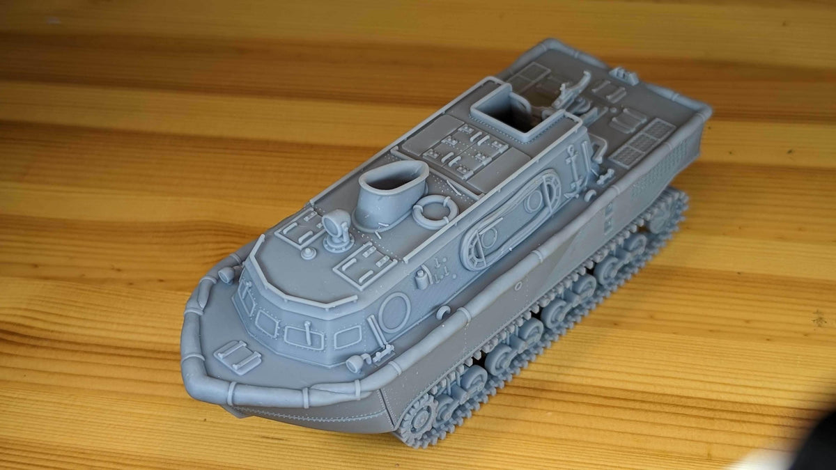 Landwasserschlepper Amphibious Tractor - WW2/WWII -- Bolt Action 28mm / 1:56 and Other Scales