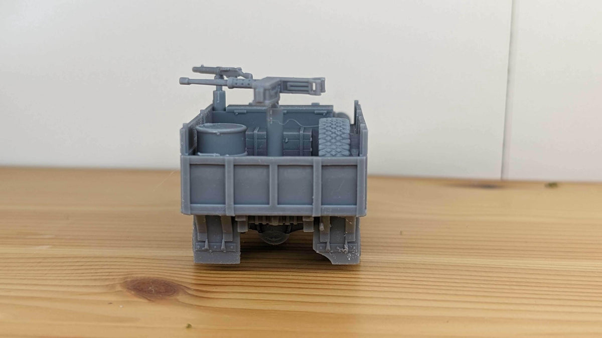 Chevrolet WB 30 CWT Truck with Machine Gun - WW2/WWII -- Bolt Action 28mm / 1:56 and Other Scales