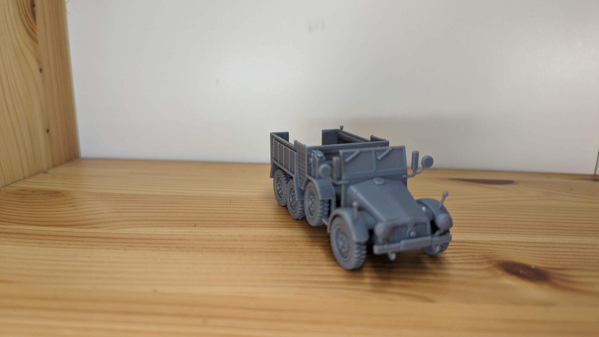 Krupp Protze 6x4 Truck - WW2/WWII -- Bolt Action 28mm / 1:56 and Other Scales