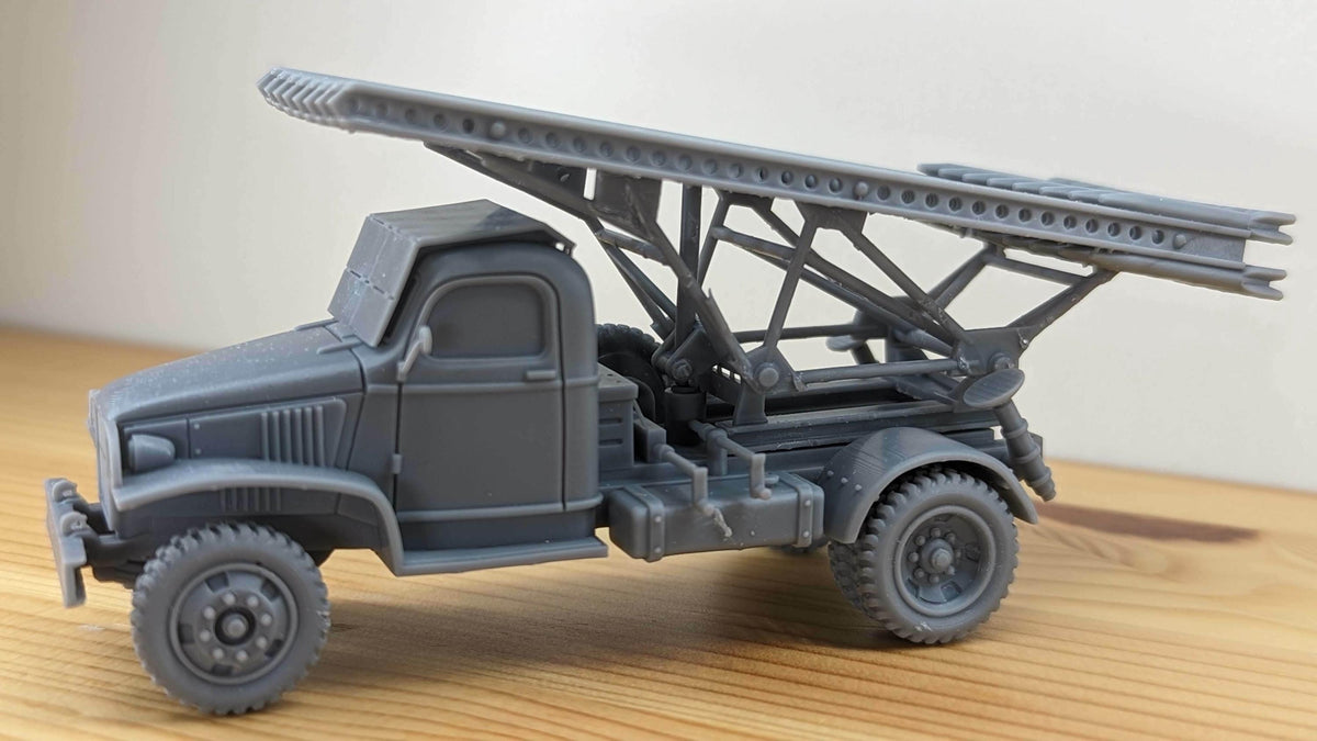 BM-13-16 Katyusha Rocket Launcher from G7107 - WW2/WWII -- Bolt Action 28mm / 1:56 and Other Scales