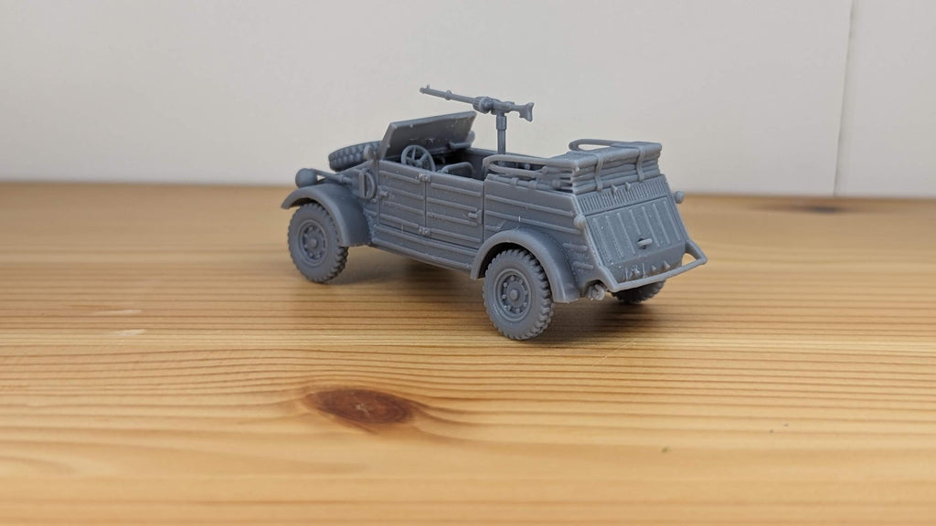 VW Kübelwagen Bucket Car - WW2/WWII -- Bolt Action 28mm / 1:56 and Other Scales