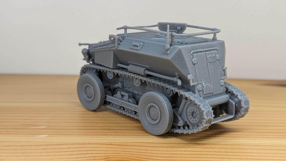 Sd.Kfz. 254 Tracked Armoured Scout Car - WW2/WWII -- Bolt Action 28mm / 1:56 and Other Scales Sd kfz 254
