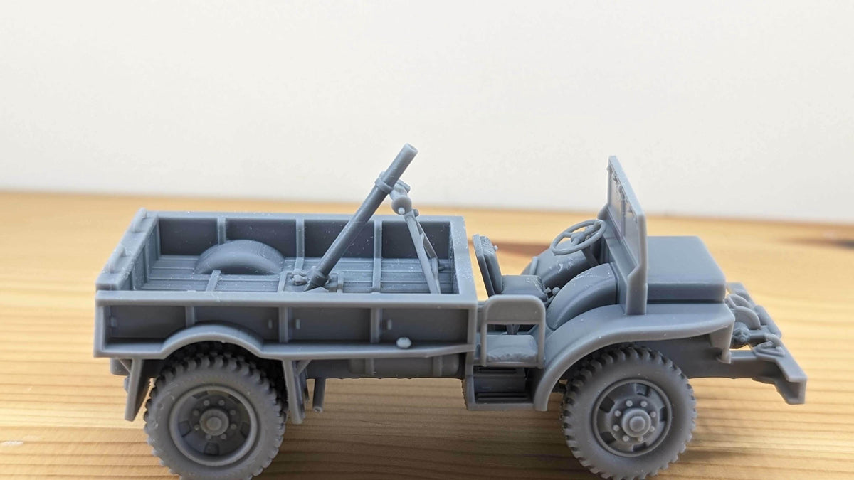 Ford GTB Burma Jeep 4x4 - WW2/WWII -- Bolt Action 28mm / 1:56 and Other Scales