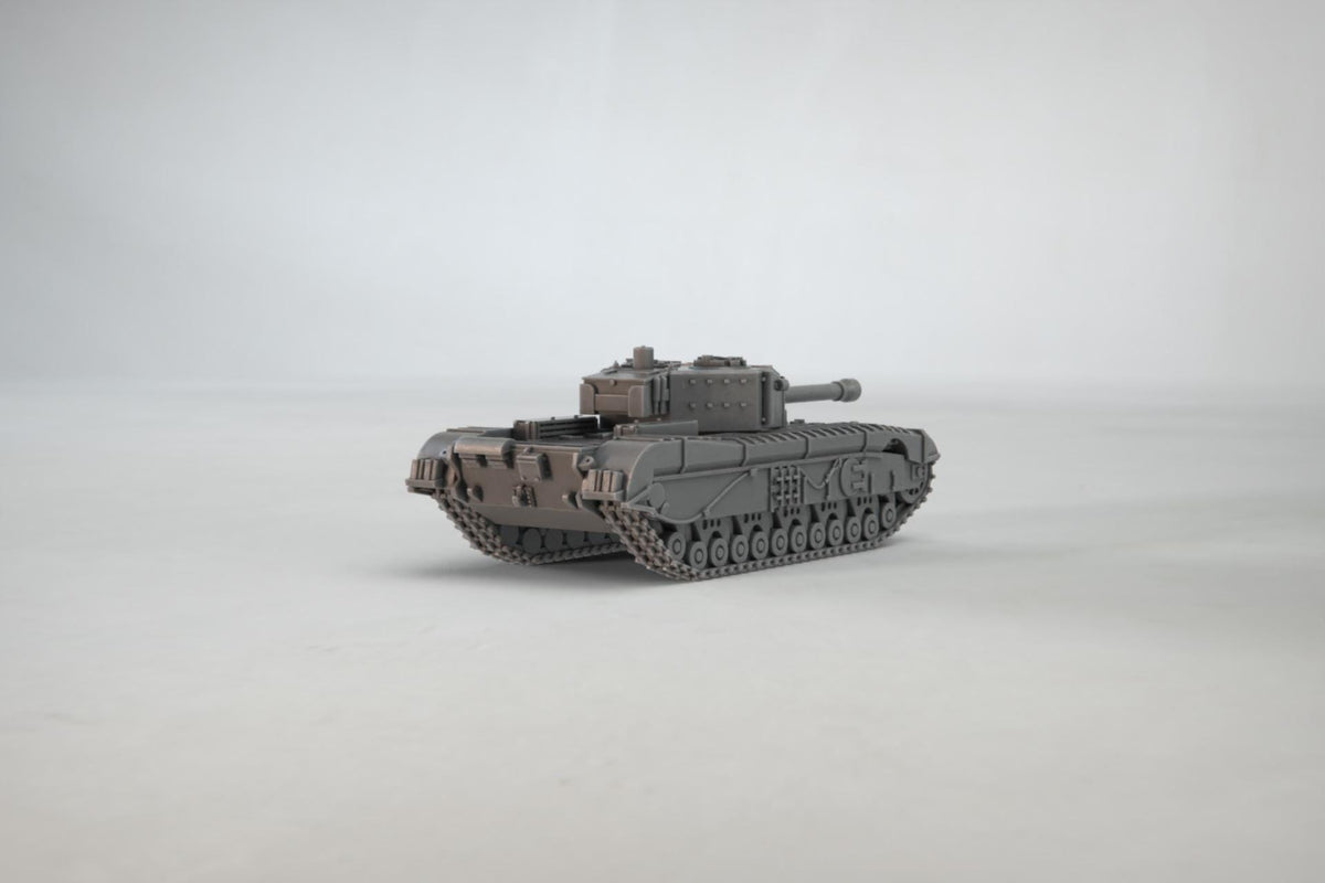 British A43 Black Prince Infantry Tank - WW2/WWII -- Bolt Action 28mm / 1:56 and Other Scales