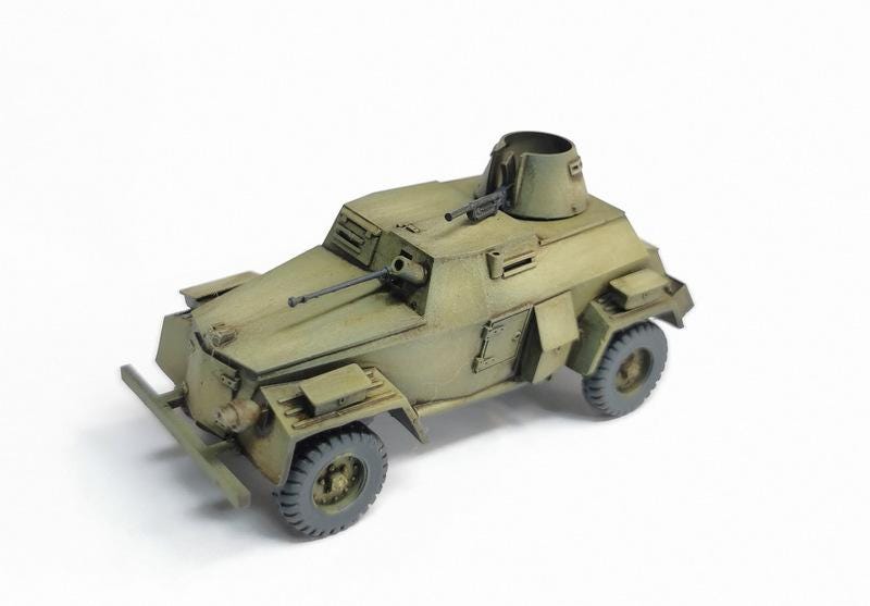 Humber Light Reconnaissance Car Humberette - WW2/WWII -- Bolt Action 28mm / 1:56 and Other Scales