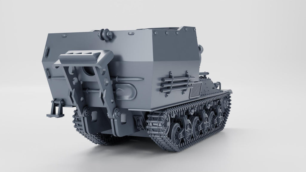 10.5cm leFH 18/40 auf Geschuetzwagen Lorraine Schlepper (f) - WW2/WWII -- Bolt Action 28mm / 1:56 and Other Scales