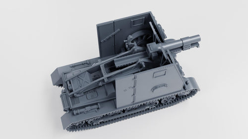 15 cm sIG 33 auf Panzerkampfwagen I Ausf.B Sd.Kfz.101 + Cannon - WW2/WWII -- Bolt Action 28mm / 1:56 and Other Scales