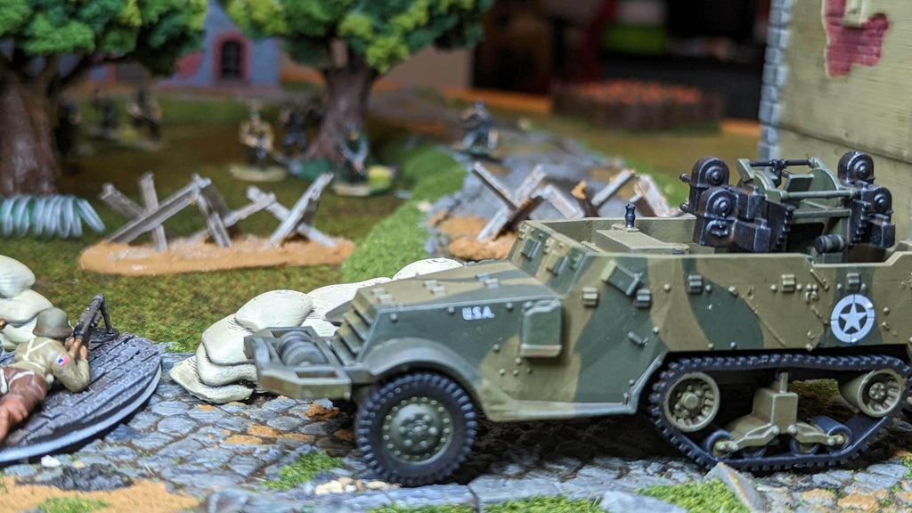 M16 MGMC Halftrack - WW2/WWII -- Bolt Action 28mm / 1:56 and Other Scales