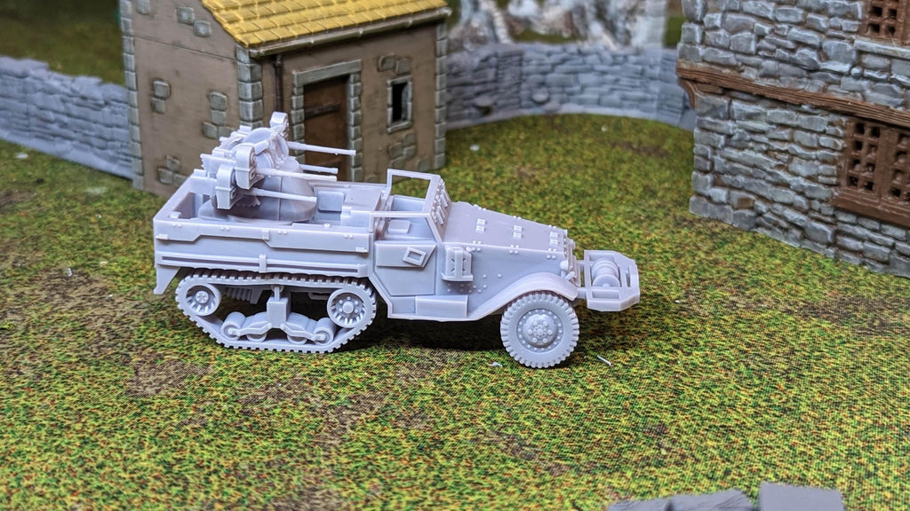 M17 MGMC Halftrack - WW2/WWII -- Bolt Action 28mm / 1:56 and Other Scales