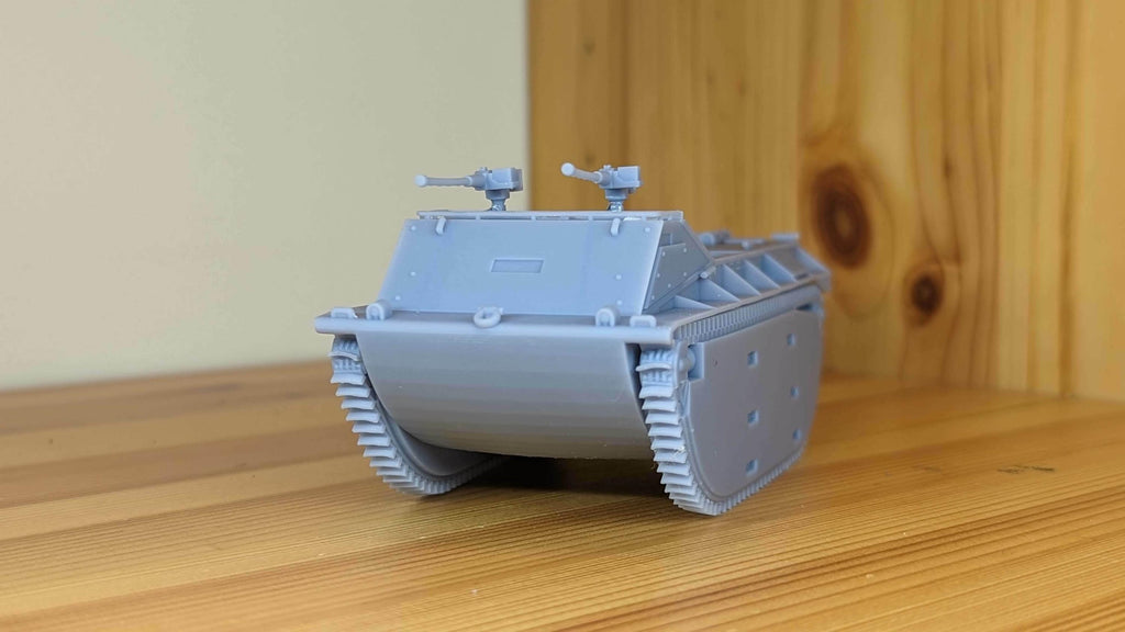LVT 1 Amphibious Alligator Tank - WW2/WWII -- Bolt Action 28mm / 1:56 and Other Scales