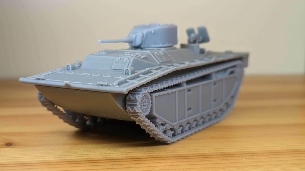 LVT A 1 Amphibious Amtrack Tank - WW2/WWII -- Bolt Action 28mm / 1:56 and Other Scales