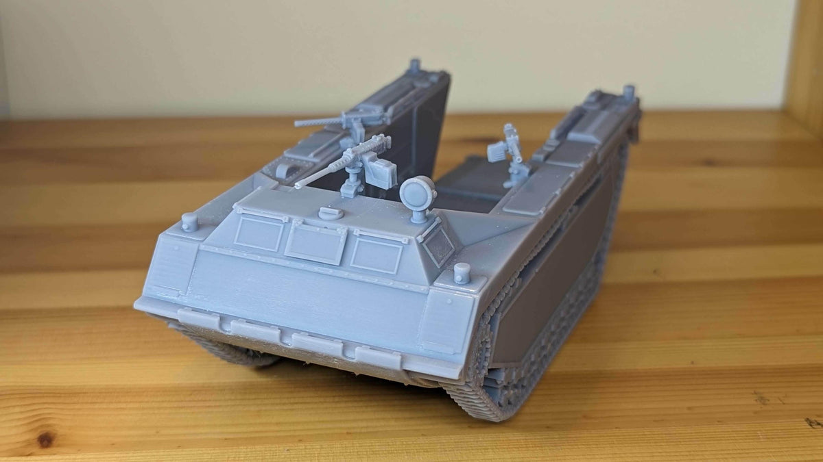 LVT 3 Amphibious Bushmaster Tank - WW2/WWII -- Bolt Action 28mm / 1:56 and Other Scales