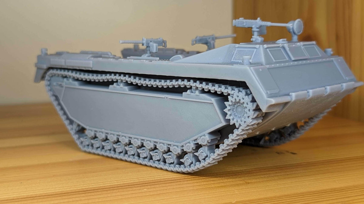 LVT 3 Amphibious Bushmaster Tank - WW2/WWII -- Bolt Action 28mm / 1:56 and Other Scales