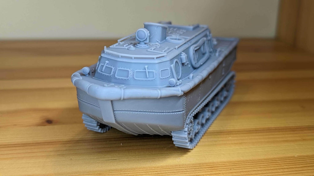 Landwasserschlepper Amphibious Tractor - WW2/WWII -- Bolt Action 28mm / 1:56 and Other Scales