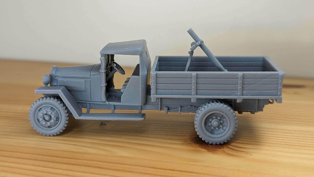 Soviet GAZ-MM Truck - WW2/WWII -- Bolt Action 28mm / 1:56 and Other Scales