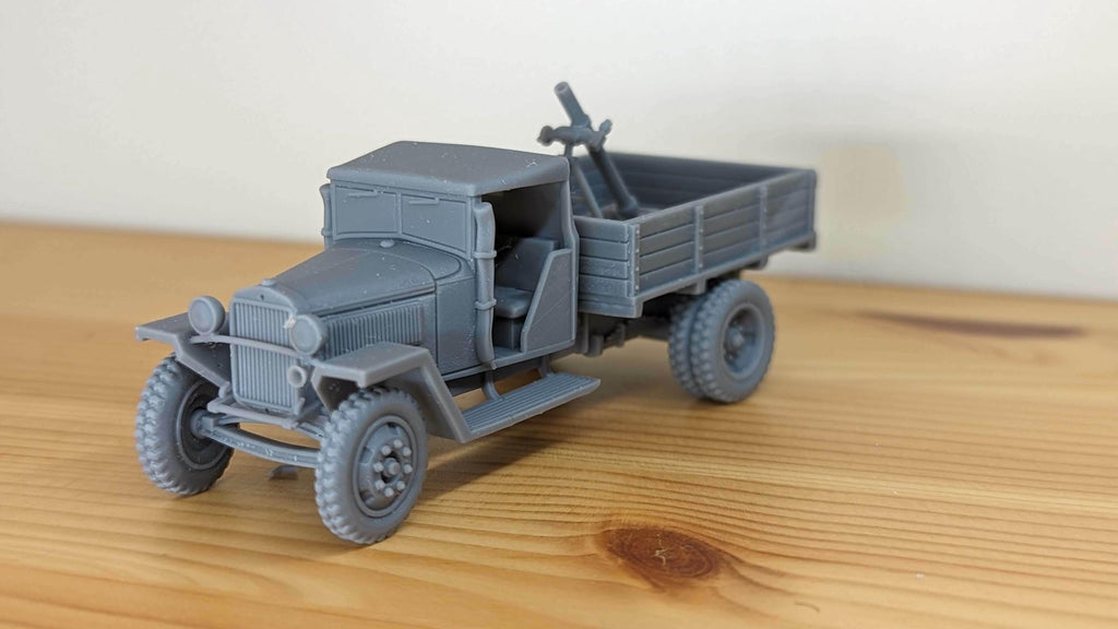 Soviet GAZ-MM Truck - WW2/WWII -- Bolt Action 28mm / 1:56 and Other Scales