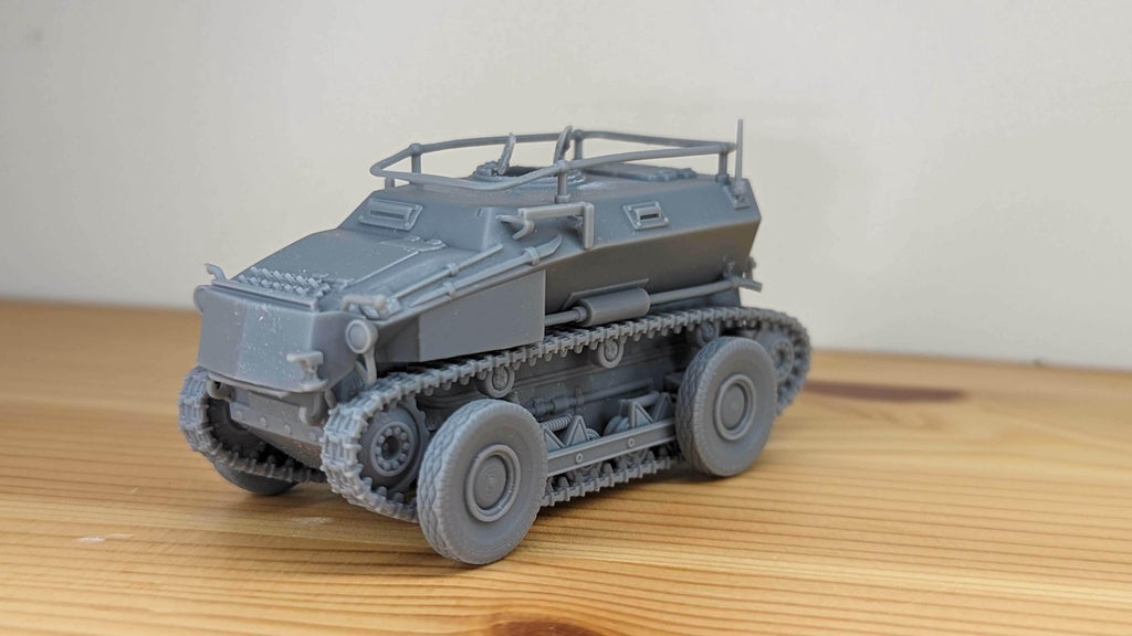 Sd.Kfz. 254 Tracked Armoured Scout Car - WW2/WWII -- Bolt Action 28mm / 1:56 and Other Scales Sd kfz 254