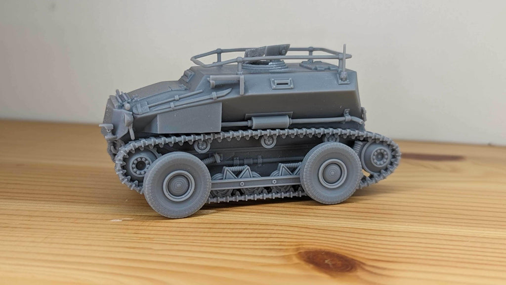 Sd.Kfz. 254 Tracked Armoured Scout Car - WW2/WWII -- Bolt Action 28mm / 1:56 and Other Scales Sd kfz 254