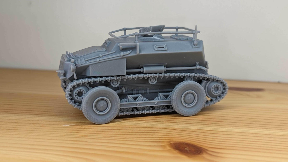 Sd.Kfz. 254 Tracked Armoured Scout Car - WW2/WWII -- Bolt Action 28mm / 1:56 and Other Scales Sd kfz 254