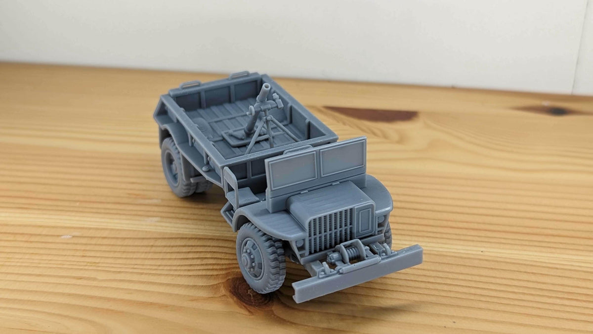 Ford GTB Burma Jeep 4x4 - WW2/WWII -- Bolt Action 28mm / 1:56 and Other Scales