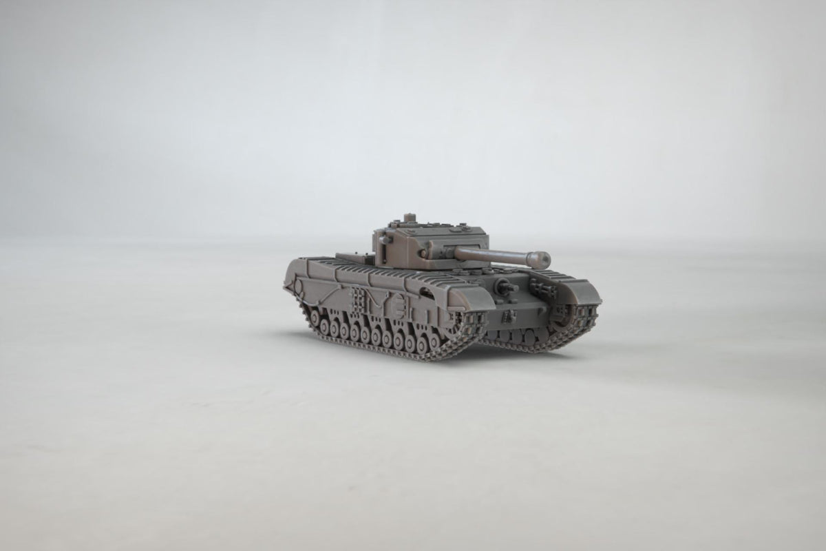 British A43 Black Prince Infantry Tank - WW2/WWII -- Bolt Action 28mm / 1:56 and Other Scales