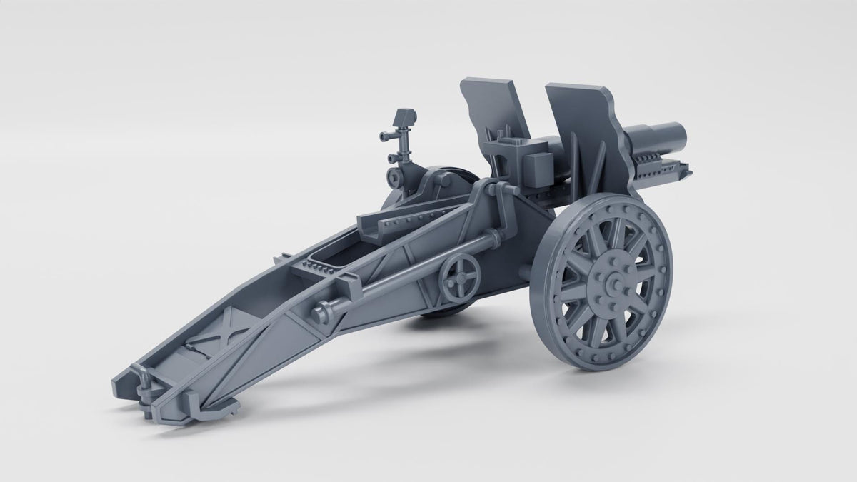 15 cm sIG 33 auf Panzerkampfwagen I Ausf.B Sd.Kfz.101 + Cannon - WW2/WWII -- Bolt Action 28mm / 1:56 and Other Scales