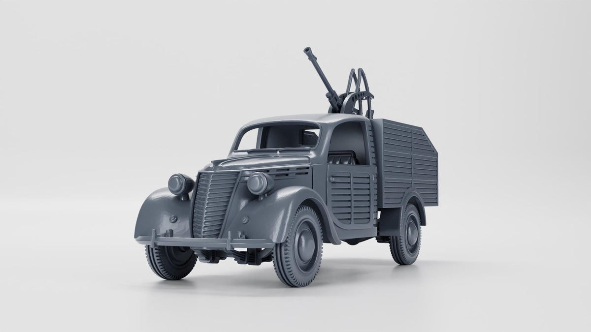 Autocannone da 8/59 su Fiat 508C - WW2 / WWII -- Bolt Action 28mm / 1:56 and Other Scales