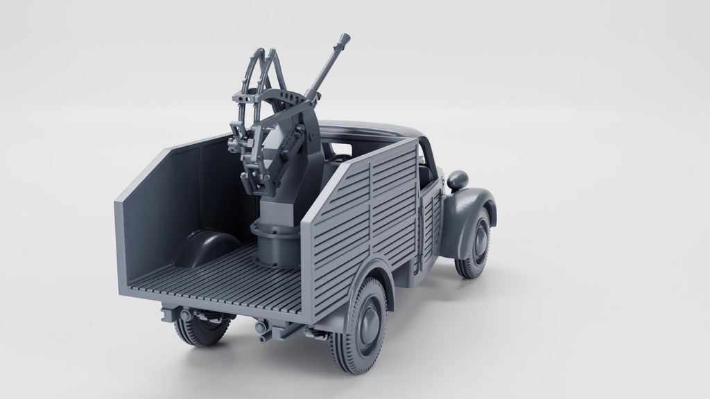 Autocannone da 8/59 su Fiat 508C - WW2 / WWII -- Bolt Action 28mm / 1:56 and Other Scales