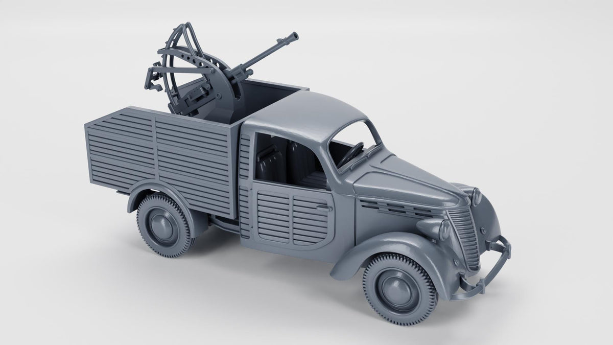 Autocannone da 8/59 su Fiat 508C - WW2 / WWII -- Bolt Action 28mm / 1:56 and Other Scales