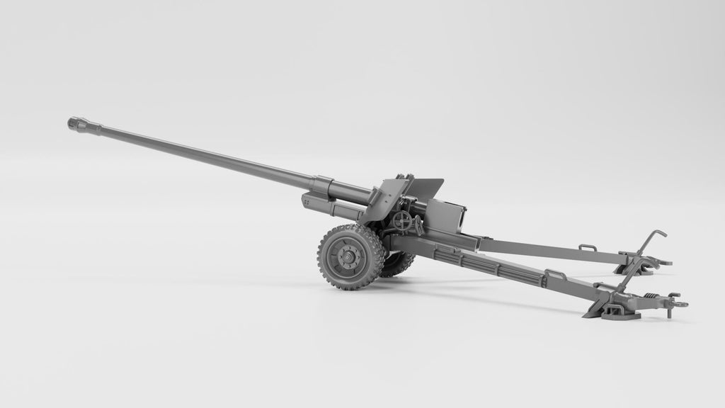 BS-3 100MM Anti-Tank Gun - USSR - WW2 / WWII -- Bolt Action 28mm / 1:56 and Other Scales
