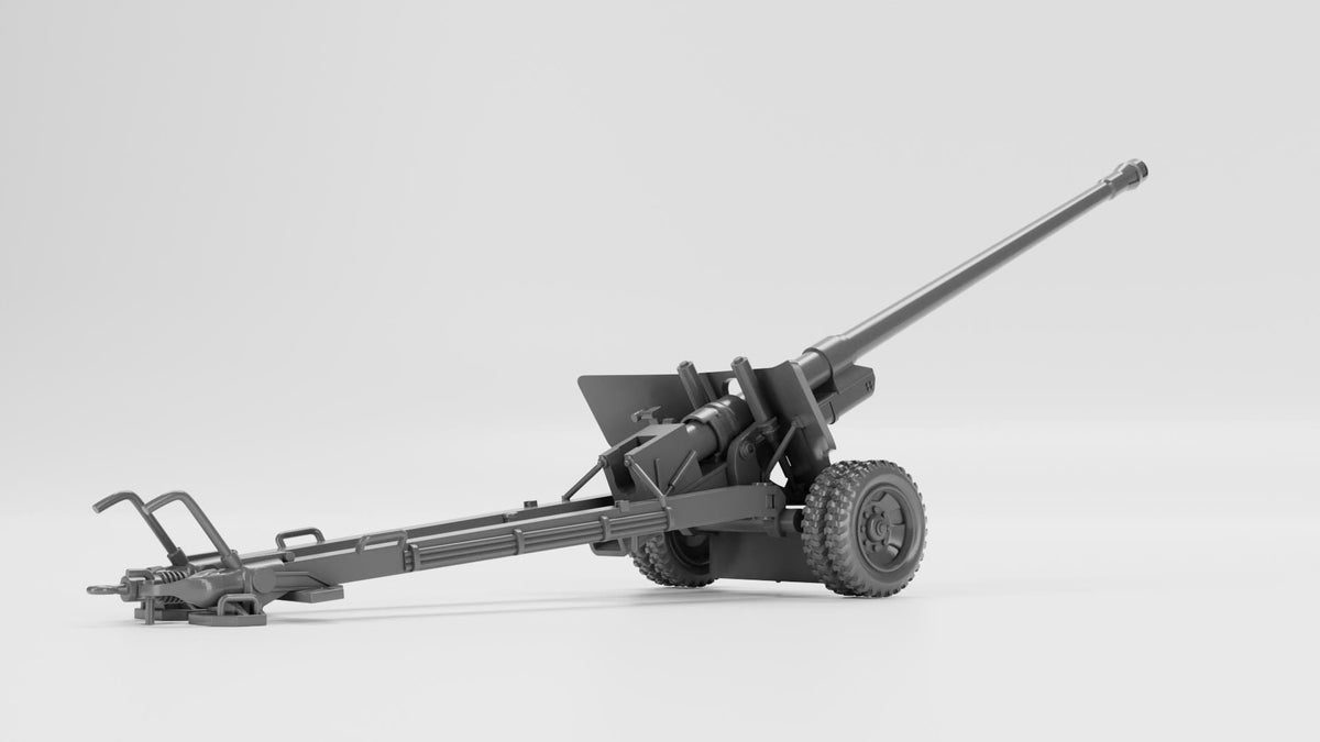 BS-3 100MM Anti-Tank Gun - USSR - WW2 / WWII -- Bolt Action 28mm / 1:56 and Other Scales
