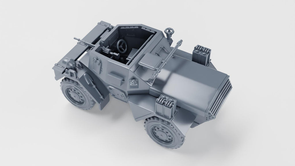 Daimler Dingo Scout Car Mk. III - WW2 / WWII -- Bolt Action 28mm / 1:56 and Other Scales