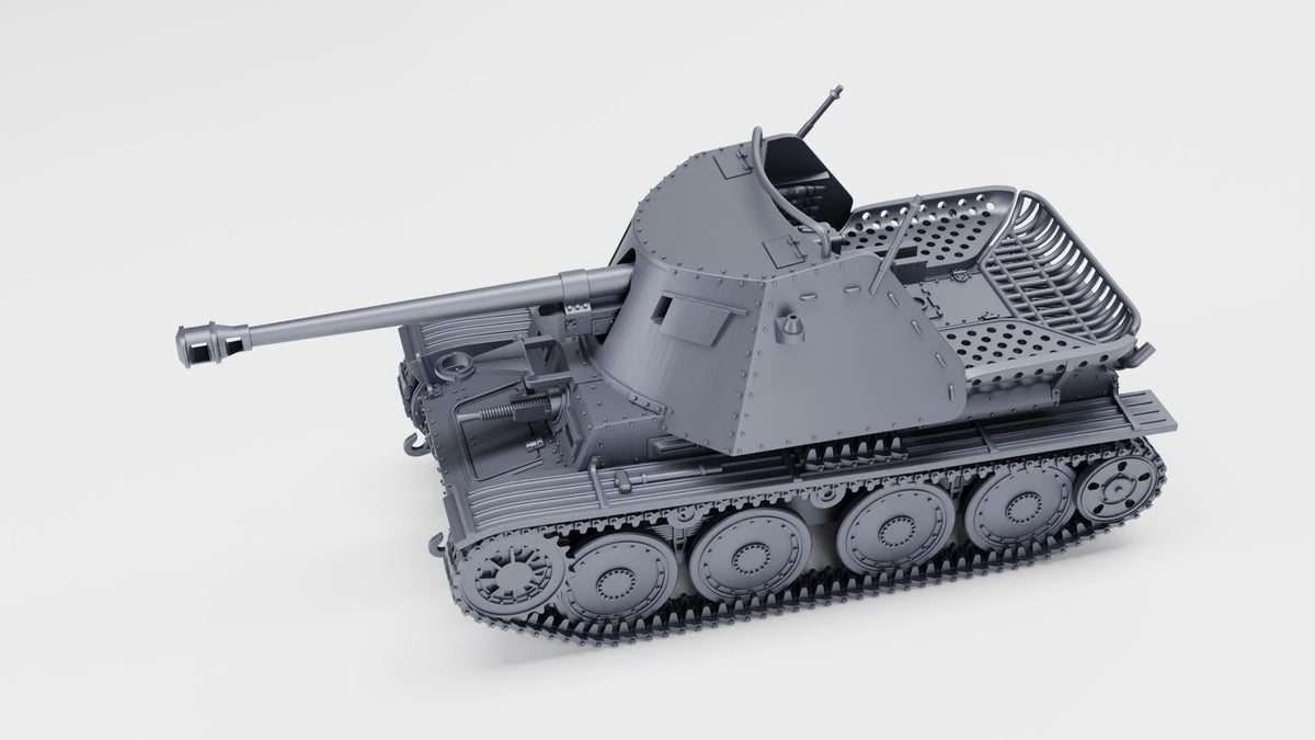 Marder III Ausf. H - WW2 / WWII -- Bolt Action 28mm / 1:56 and Other Scales