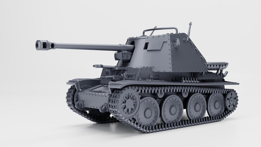 Marder III Ausf. H - WW2 / WWII -- Bolt Action 28mm / 1:56 and Other Scales