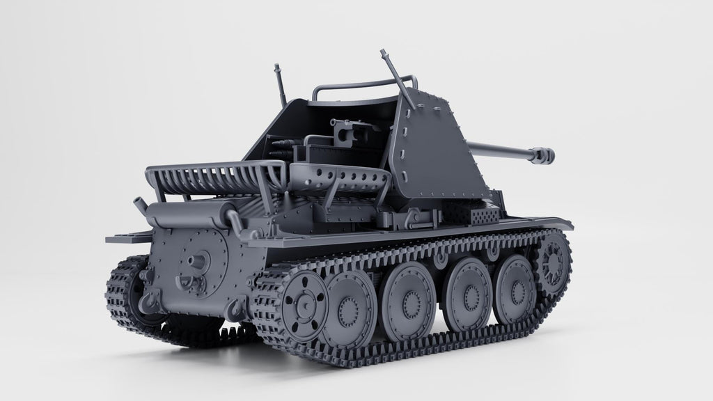 Marder III Ausf. H - WW2 / WWII -- Bolt Action 28mm / 1:56 and Other Scales