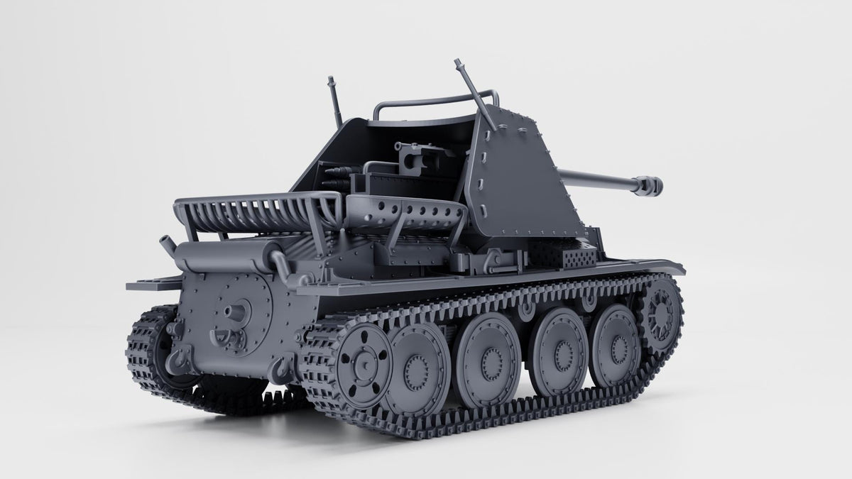 Marder III Ausf. H - WW2 / WWII -- Bolt Action 28mm / 1:56 and Other Scales