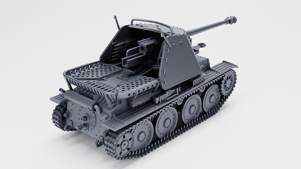 Marder III Ausf. H - WW2 / WWII -- Bolt Action 28mm / 1:56 and Other Scales
