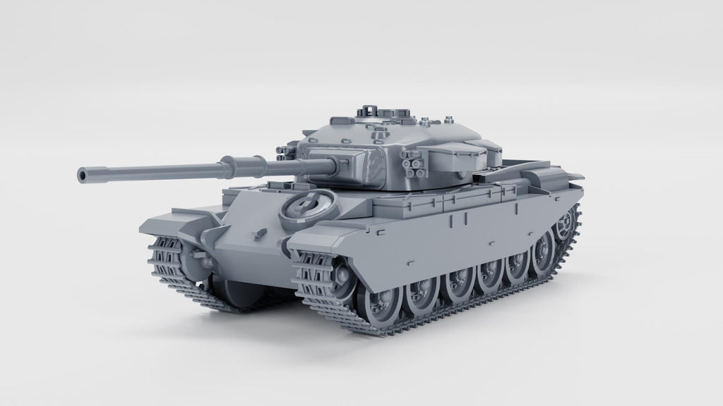 Medium Tank Centurion Mk 10 - WW2 / WWII -- Bolt Action 28mm / 1:56 and Other Scales
