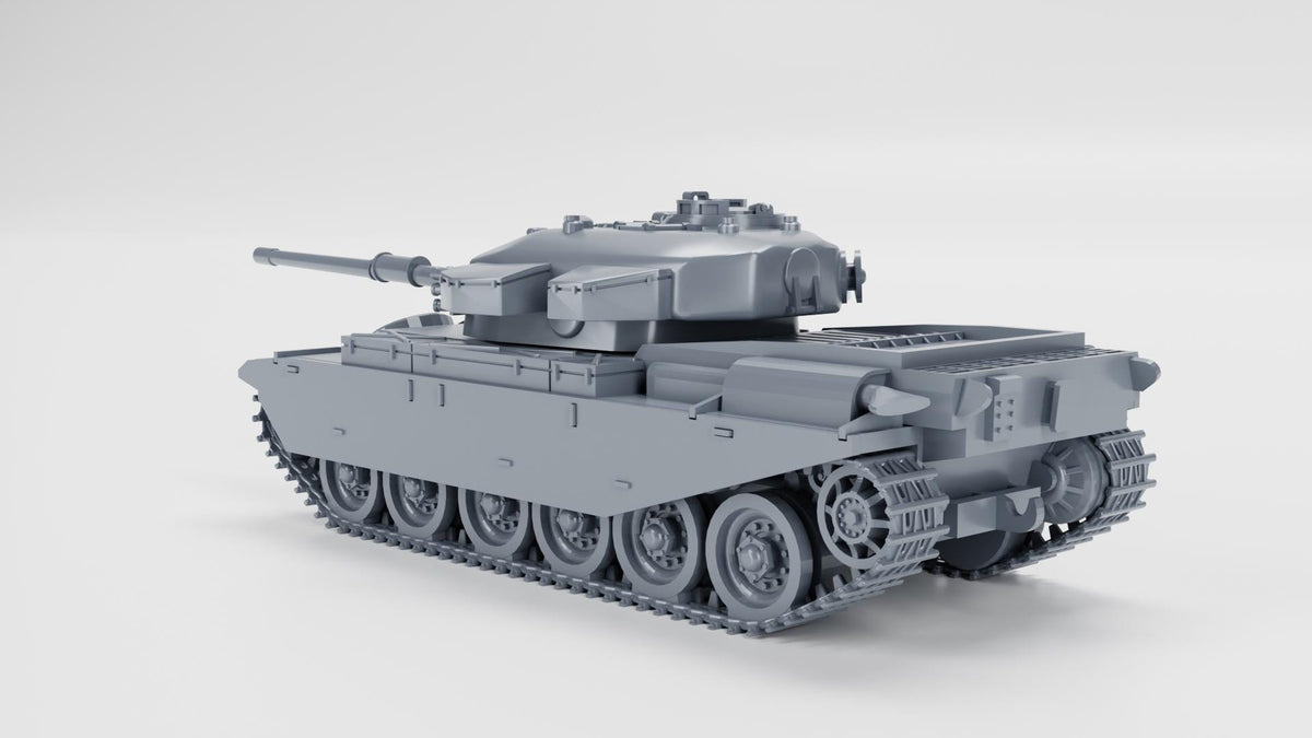 Medium Tank Centurion Mk 10 - WW2 / WWII -- Bolt Action 28mm / 1:56 and Other Scales