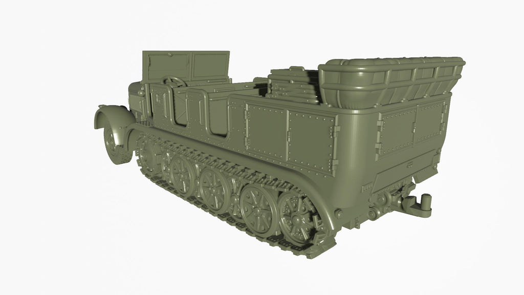 Sd.Kfz.7 Mittlerer Zugkraftwagen 8t WWII / WW2 Bolt Action 28mm / 1:56 and Other Scales