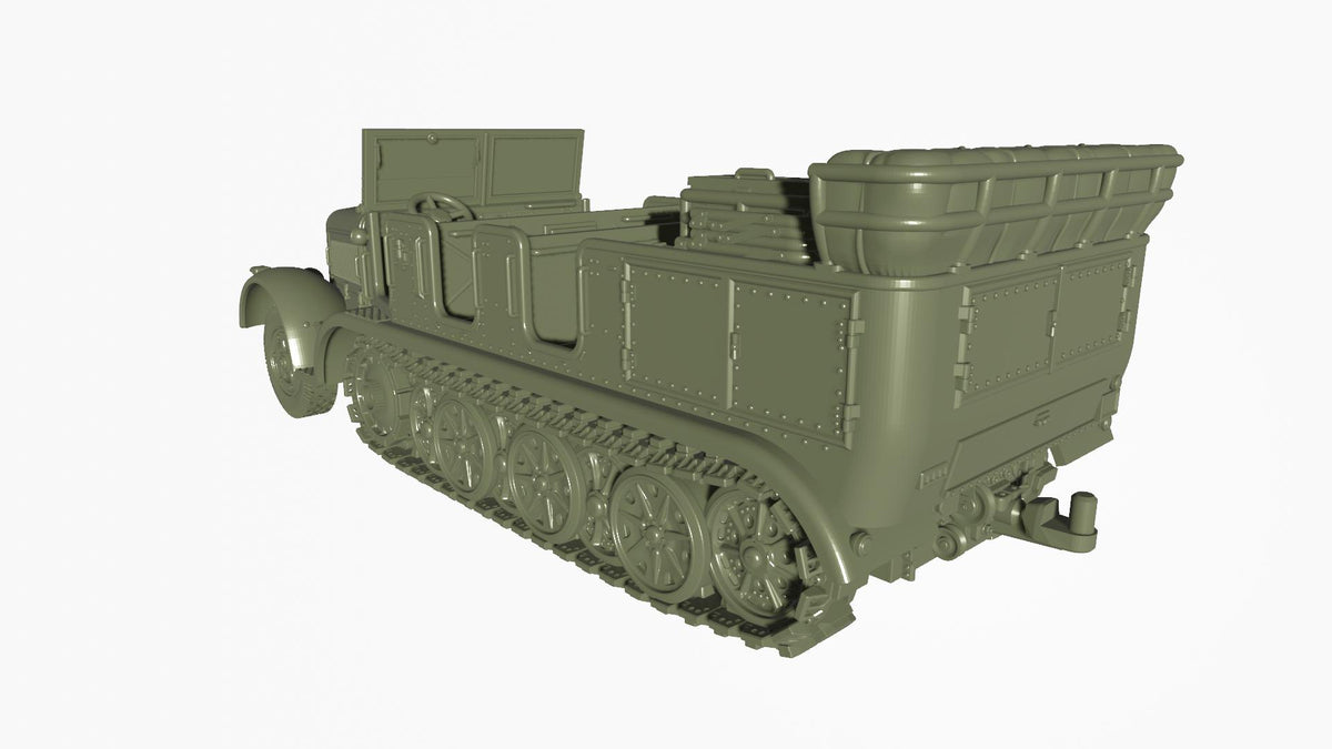 Sd.Kfz.7 Mittlerer Zugkraftwagen 8t WWII / WW2 Bolt Action 28mm / 1:56 and Other Scales